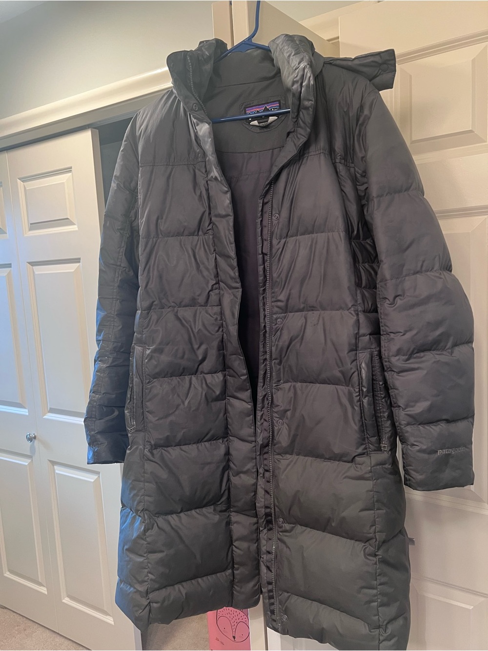 Patagonia Women's Large Gray Long Puffer Coat